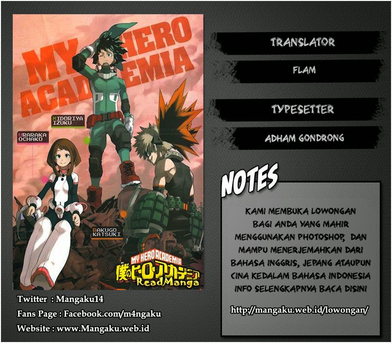 Boku no Hero Academia chapter 34