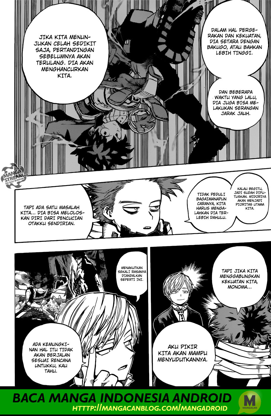 Boku no Hero Academia chapter 209