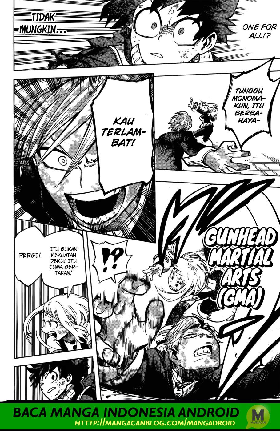 Boku no Hero Academia chapter 214