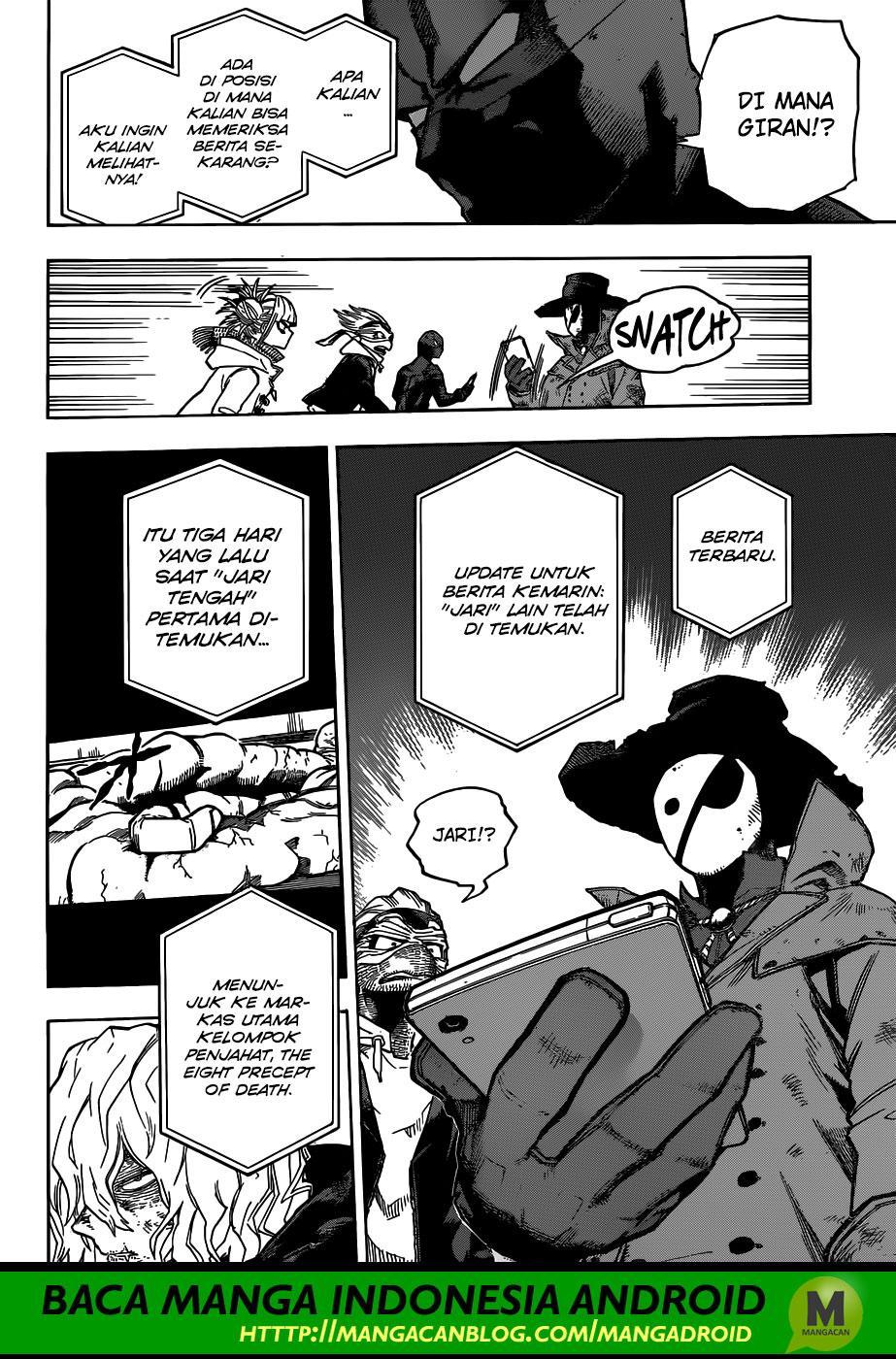 Boku no Hero Academia Chapter 223 Bahasa Indonesia