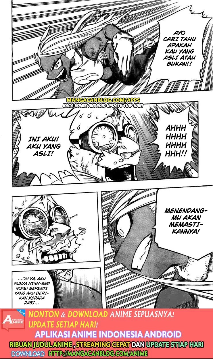 Boku no Hero Academia chapter 261