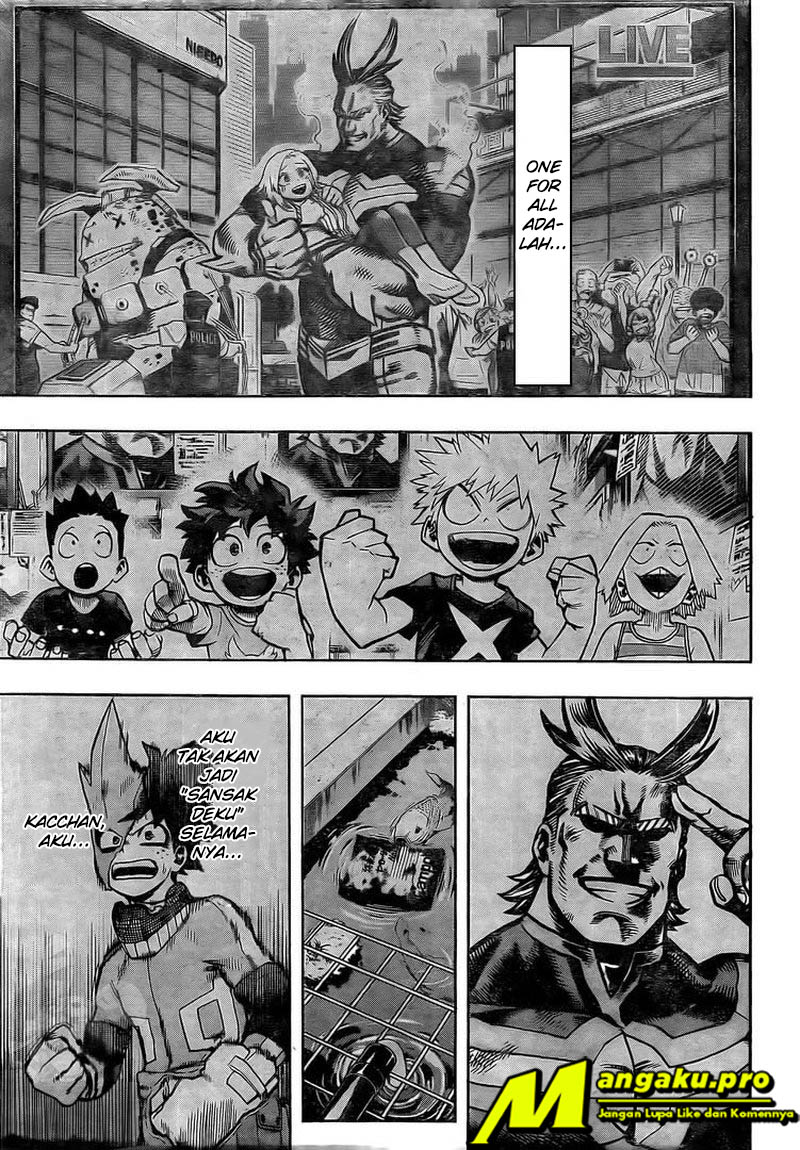 Boku no Hero Academia Chapter 285 Bahasa Indonesia