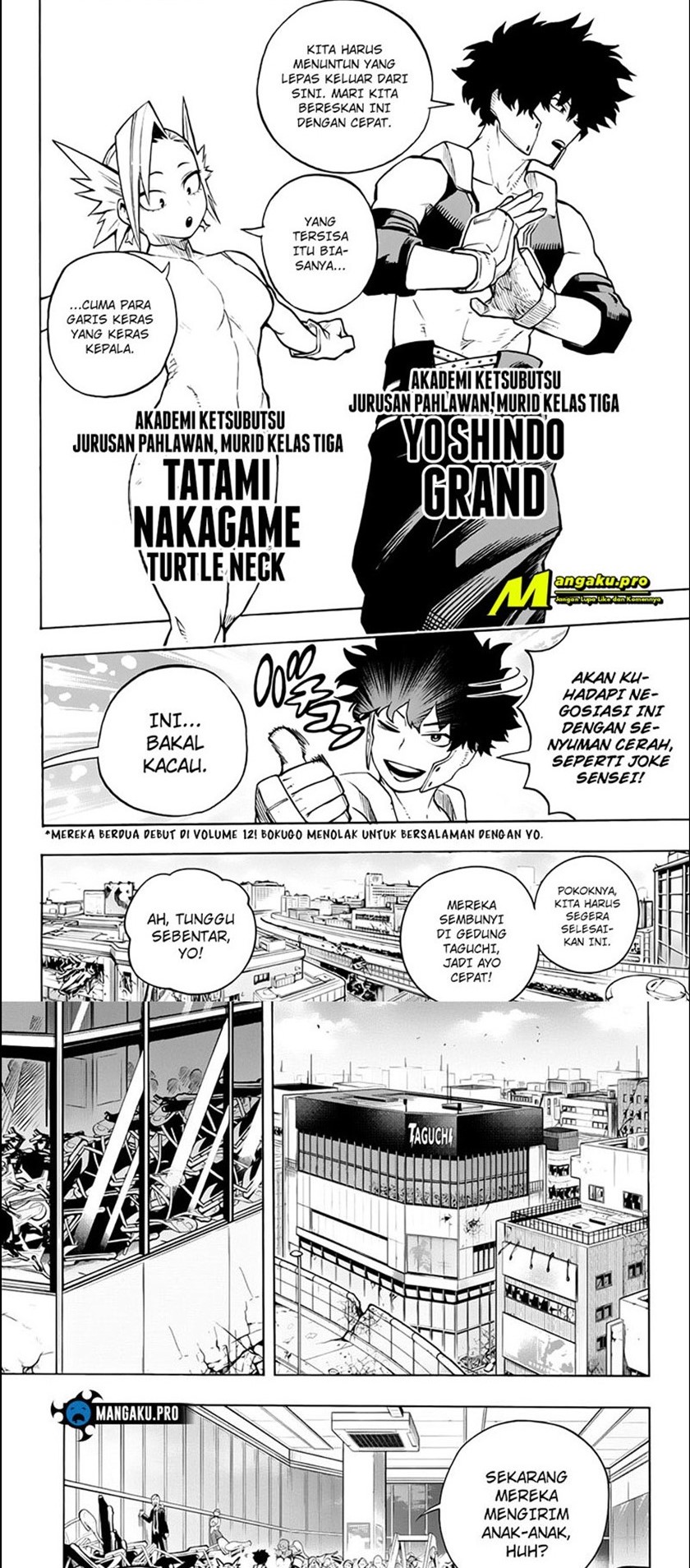Boku no Hero Academia chapter 307