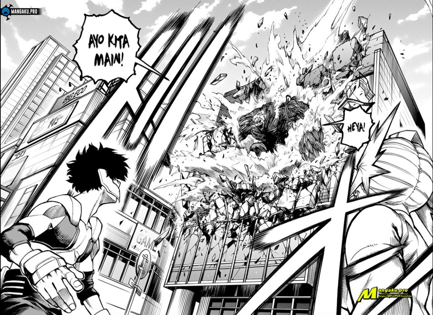 Boku no Hero Academia chapter 307