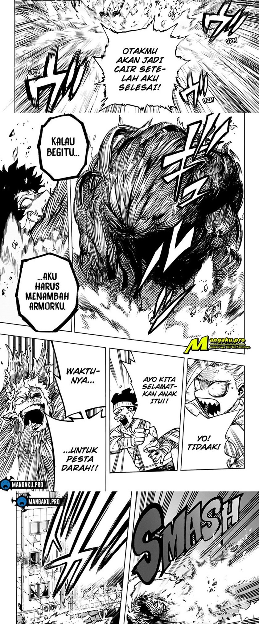Boku no Hero Academia chapter 307