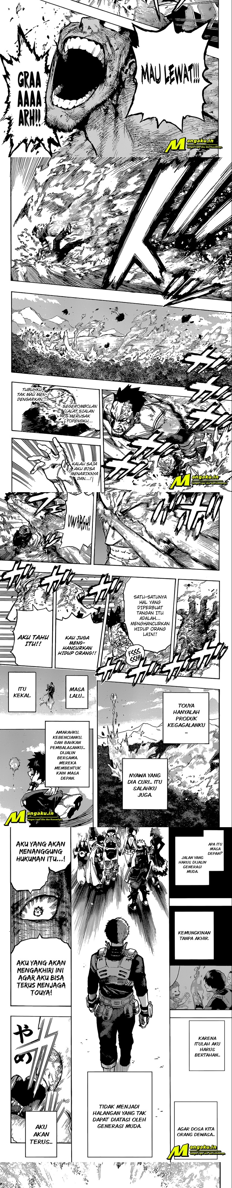 Boku no Hero Academia chapter 357