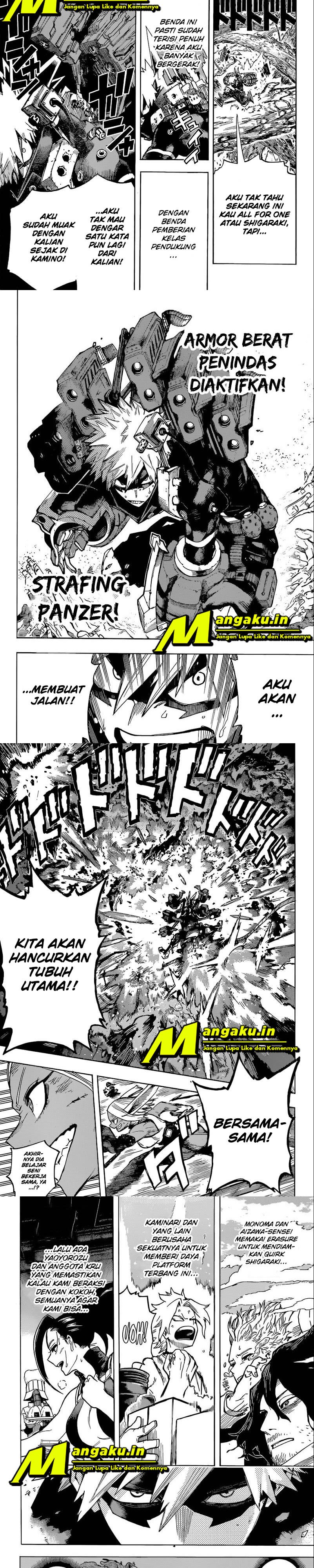 Boku no Hero Academia chapter 358