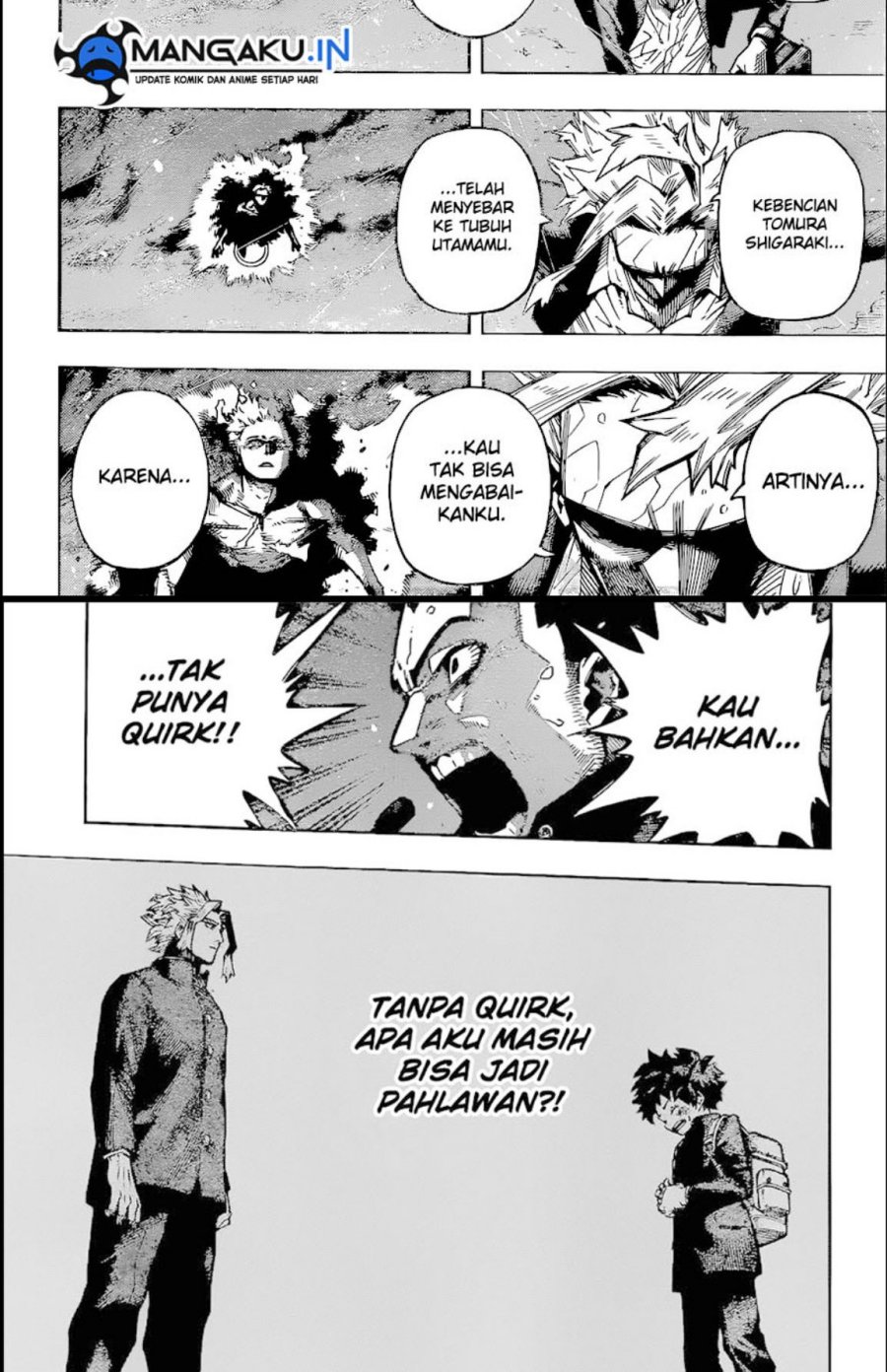 Boku no Hero Academia chapter 386
