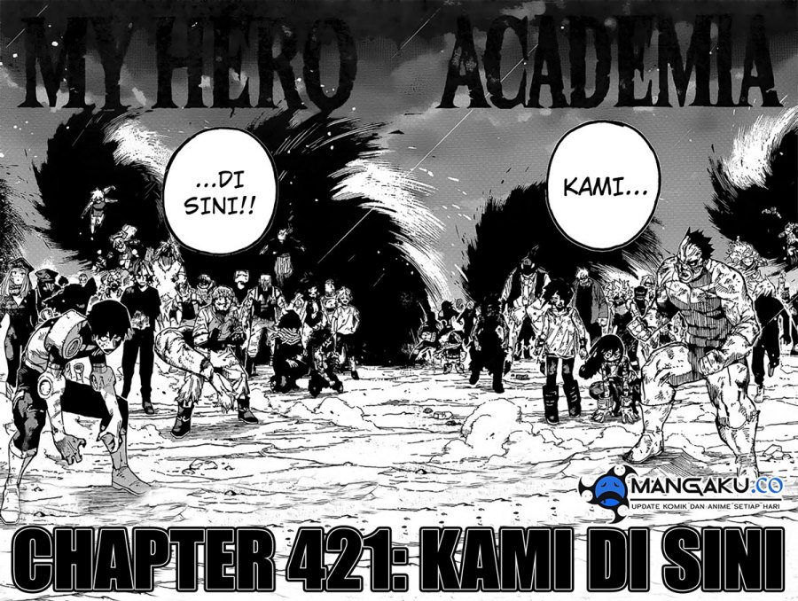 Boku no Hero Academia chapter 421