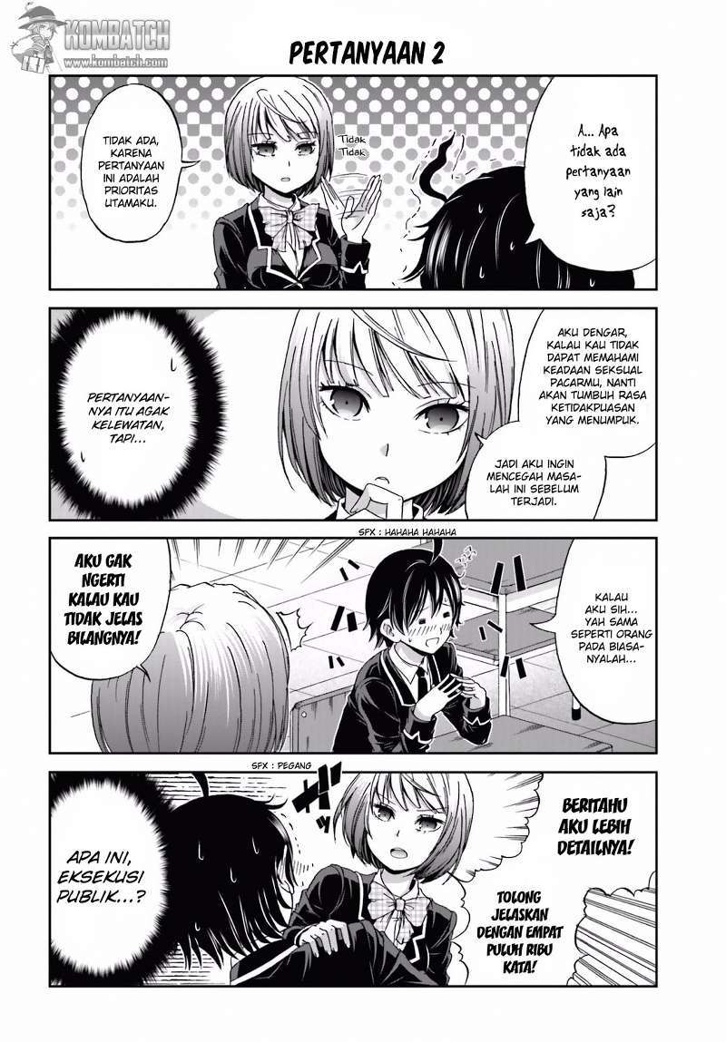 Boku no Kanojo ga Majime Sugiru Shojo Bitch na Ken Chapter 01