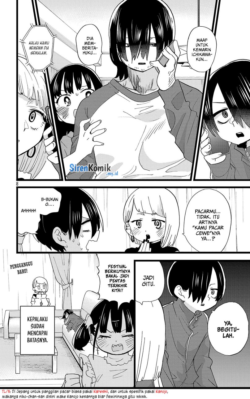 Boku no Kokoro no Yabai Yatsu Chapter 158 Bahasa Indonesia