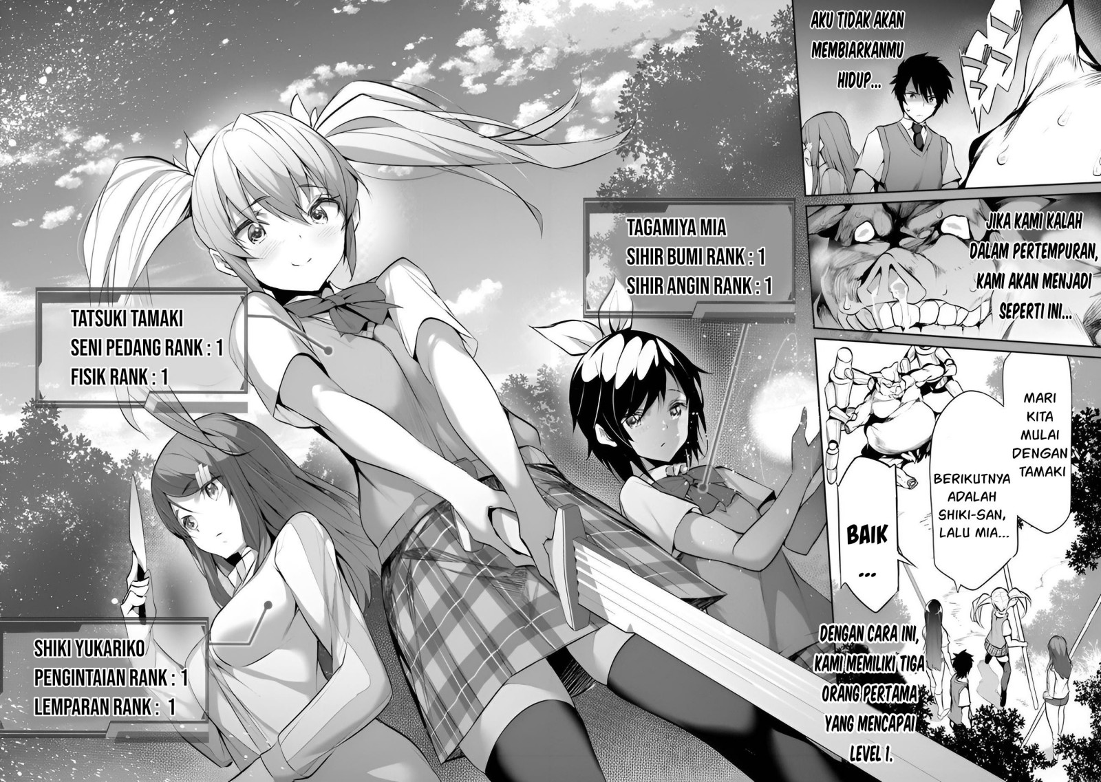Boku wa Isekai de Fuyo Mahou to Shoukan Mahou wo Tenbin ni Kakeru Chapter 08 Bahasa Indonesia