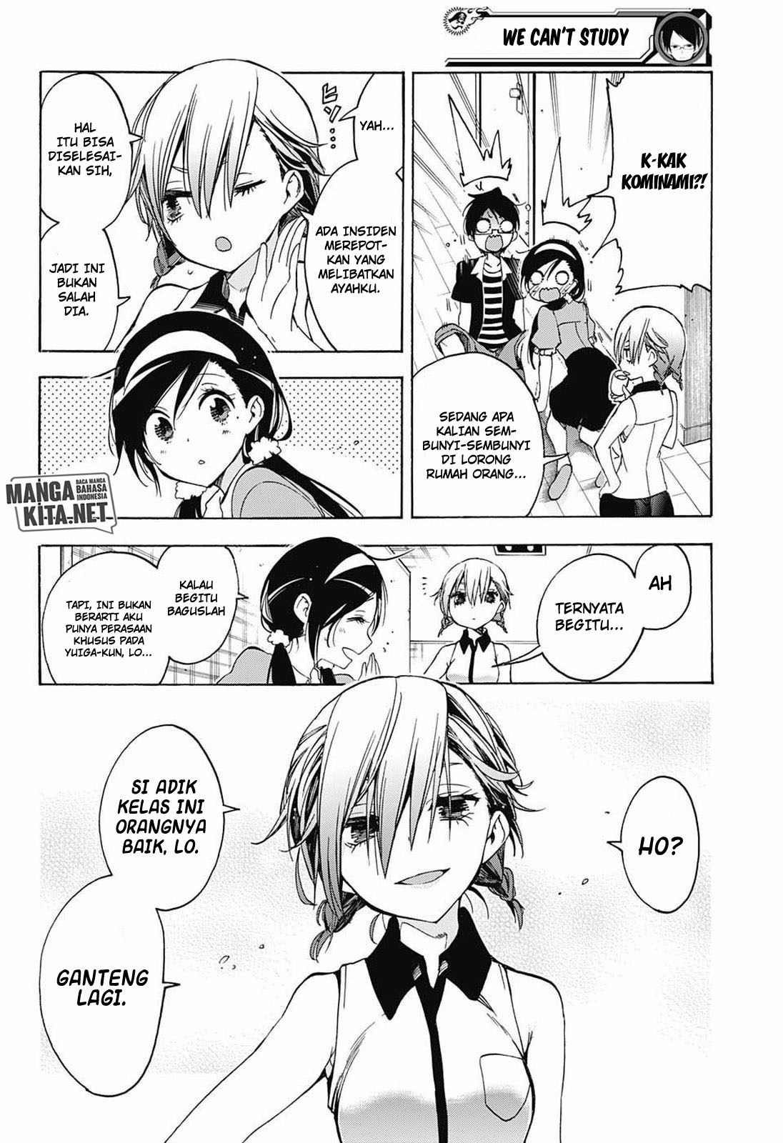 Bokutachi wa Benkyou ga Dekinai chapter 33