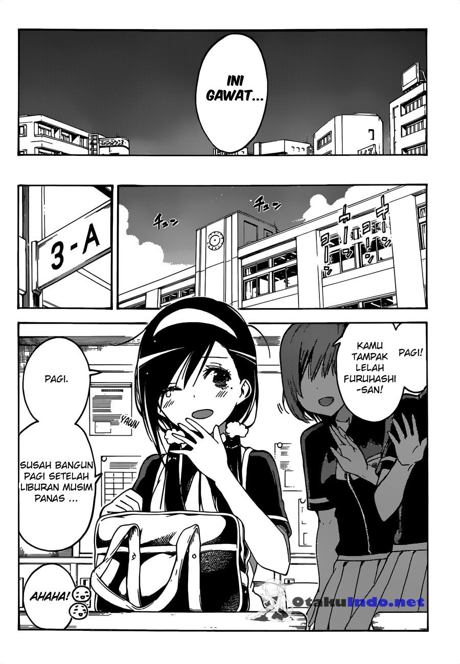 Bokutachi wa Benkyou ga Dekinai Chapter 52 Bahasa Indonesia