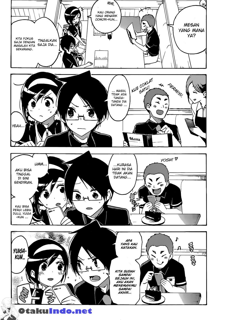 Bokutachi wa Benkyou ga Dekinai Chapter 52 Bahasa Indonesia