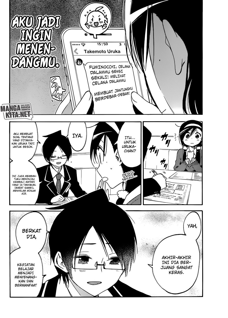 Bokutachi wa Benkyou ga Dekinai Chapter 83 Bahasa Indonesia