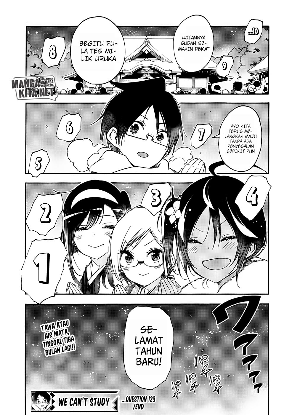 Bokutachi wa Benkyou ga Dekinai chapter 123