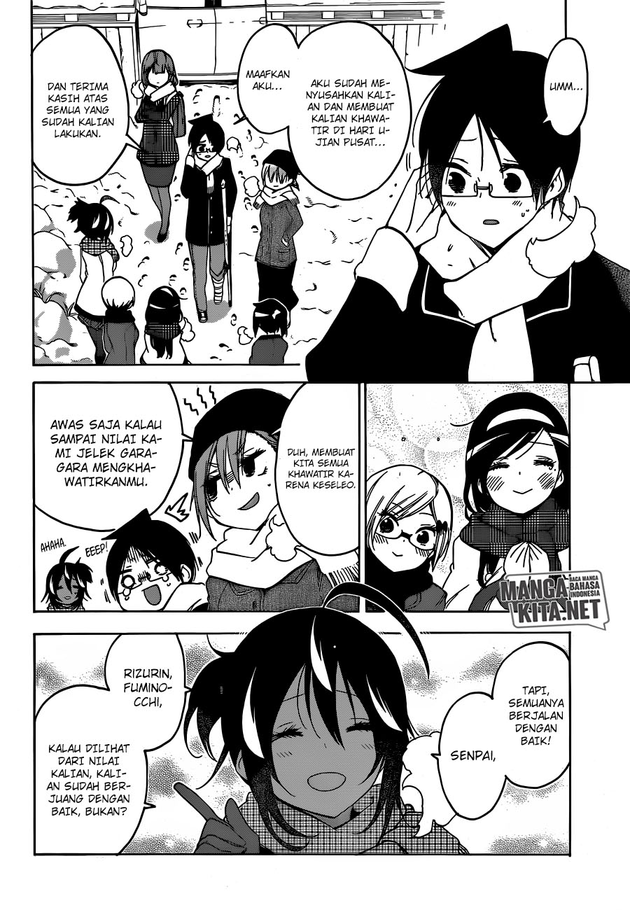 Bokutachi wa Benkyou ga Dekinai Chapter 129 Bahasa Indonesia