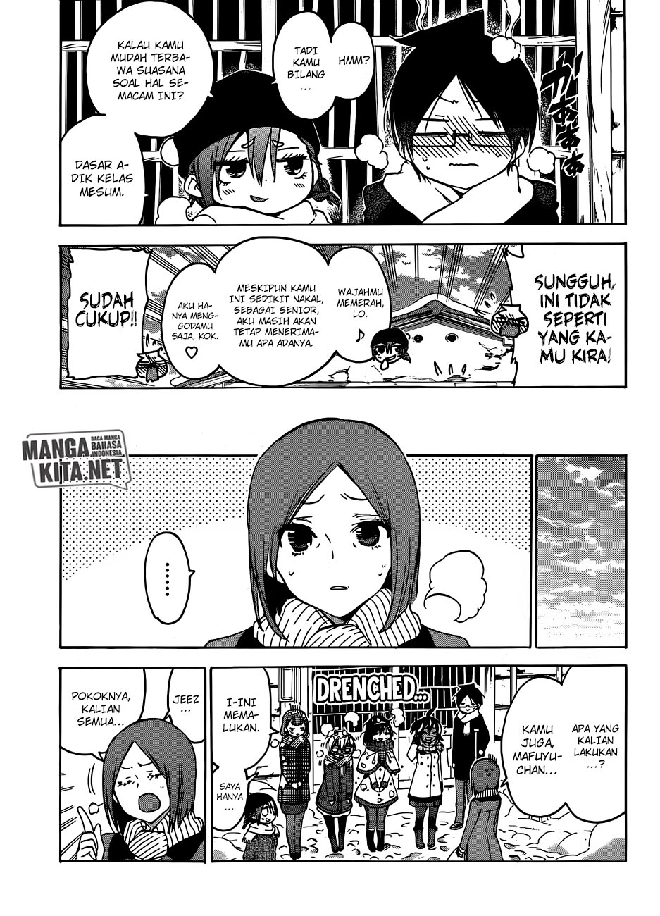 Bokutachi wa Benkyou ga Dekinai Chapter 129 Bahasa Indonesia