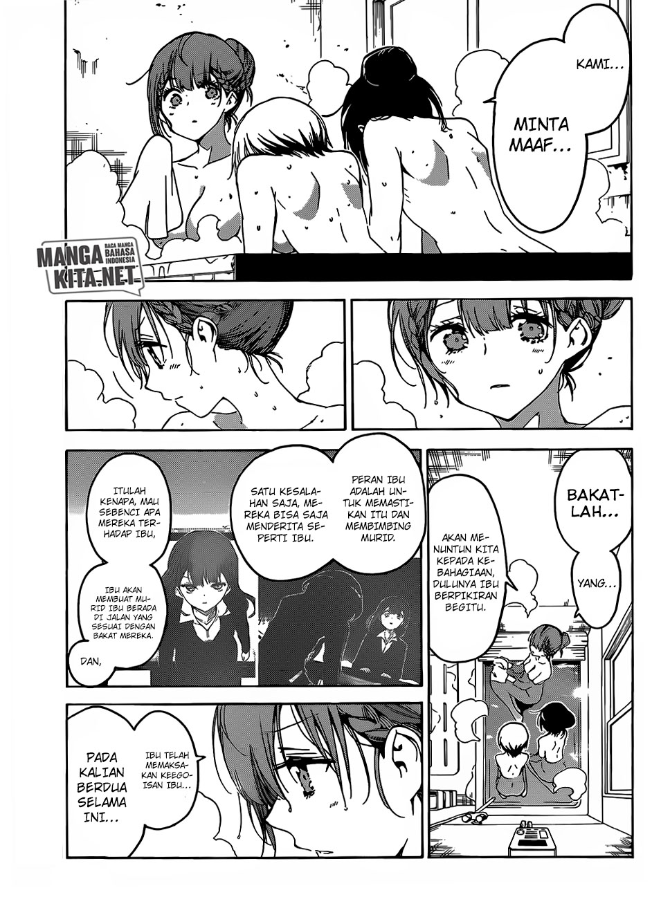 Bokutachi wa Benkyou ga Dekinai Chapter 129 Bahasa Indonesia