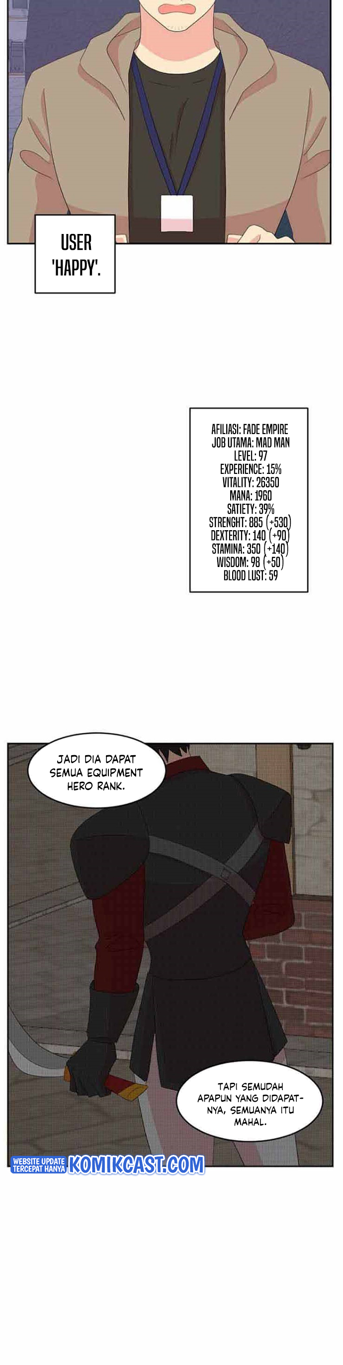 Bookworm (Reader) Chapter 167 Bahasa Indonesia