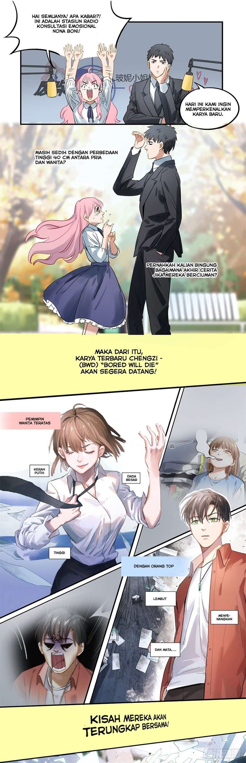Bored Will Die Chapter 00 Bahasa Indonesia