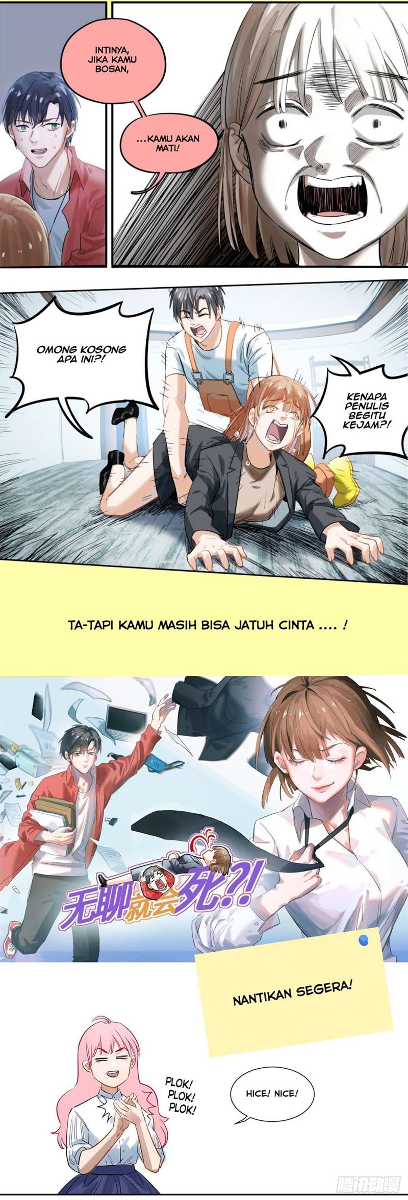 Bored Will Die Chapter 00 Bahasa Indonesia