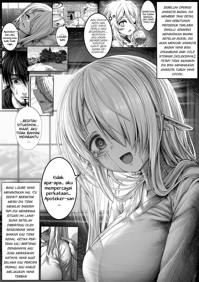 Boroboro no Elf-san o Shiawaseni suru Kusuri Uri-san chapter 35
