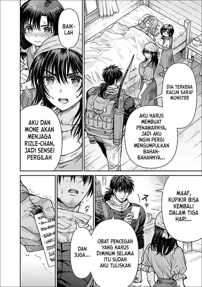 Boroboro no Elf-san wo Shiawase ni Suru Kusuriuri-san Chapter 04 Bahasa Indonesia