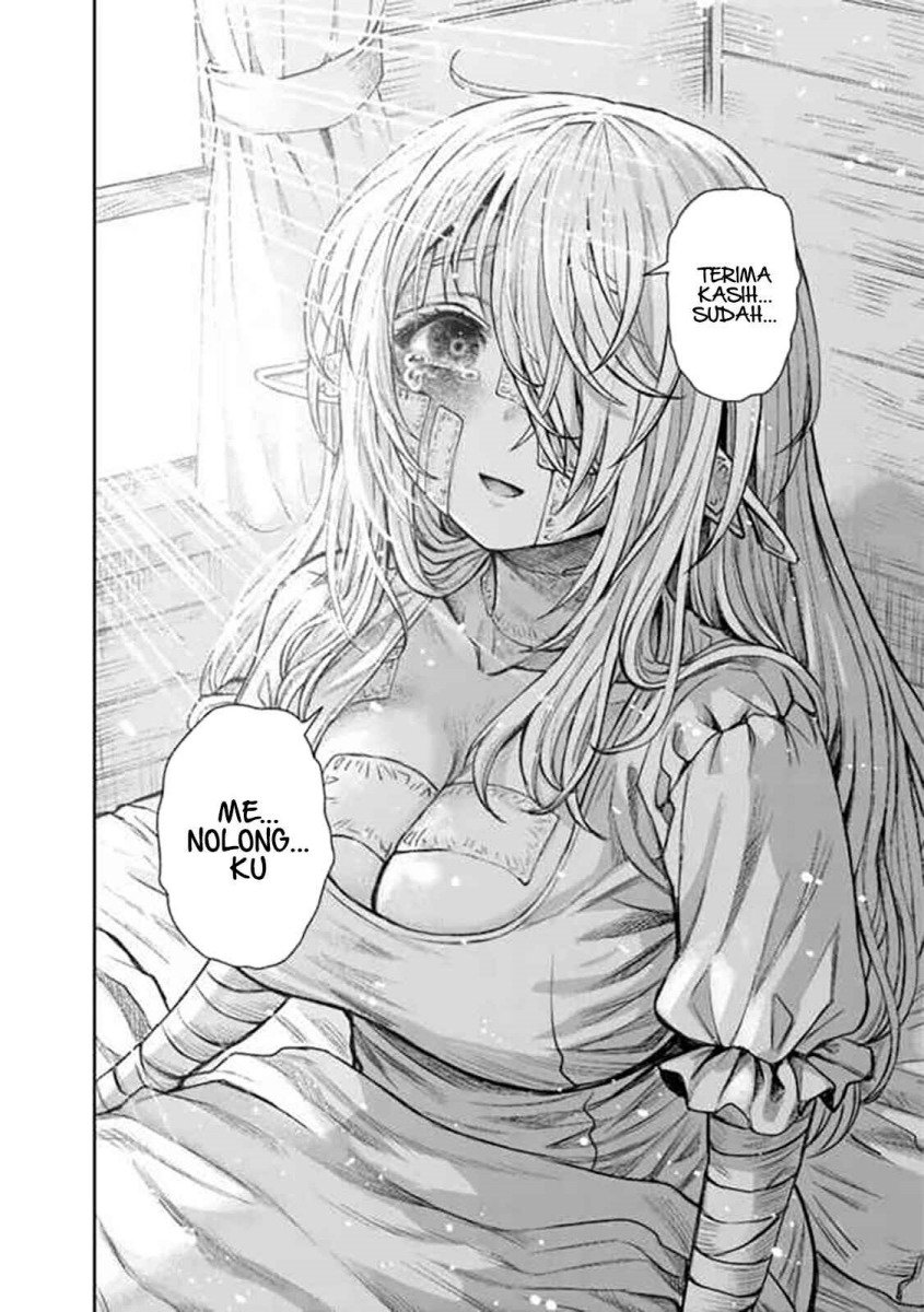 Boroboro no Elf-san wo Shiawase ni Suru Kusuriuri-san chapter 5