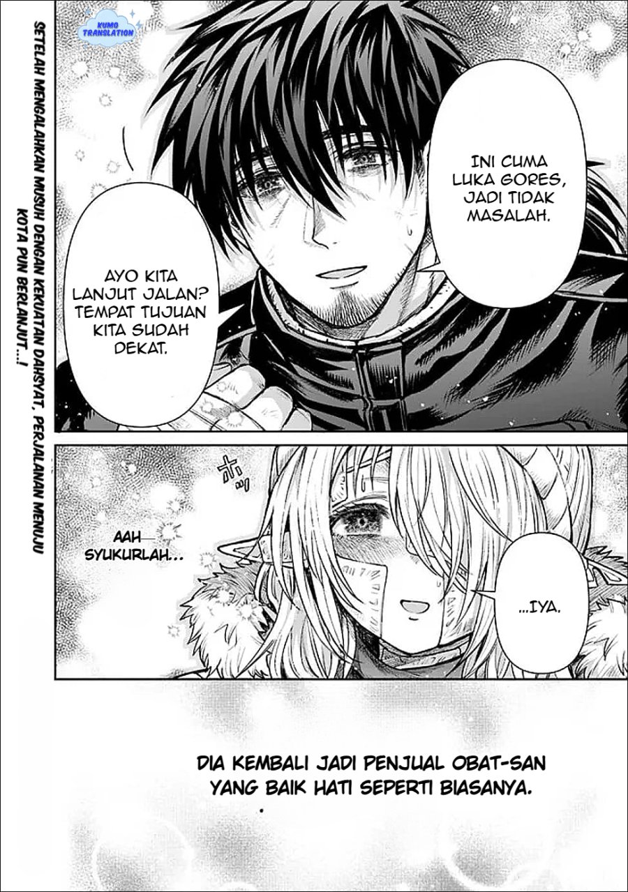 Boroboro no Elf-san wo Shiawase ni Suru Kusuriuri-san Chapter 08 Bahasa Indonesia