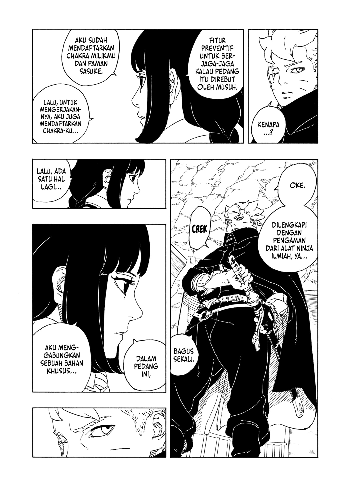 Boruto: Two Blue Vortex Chapter 28 Bahasa Indonesia