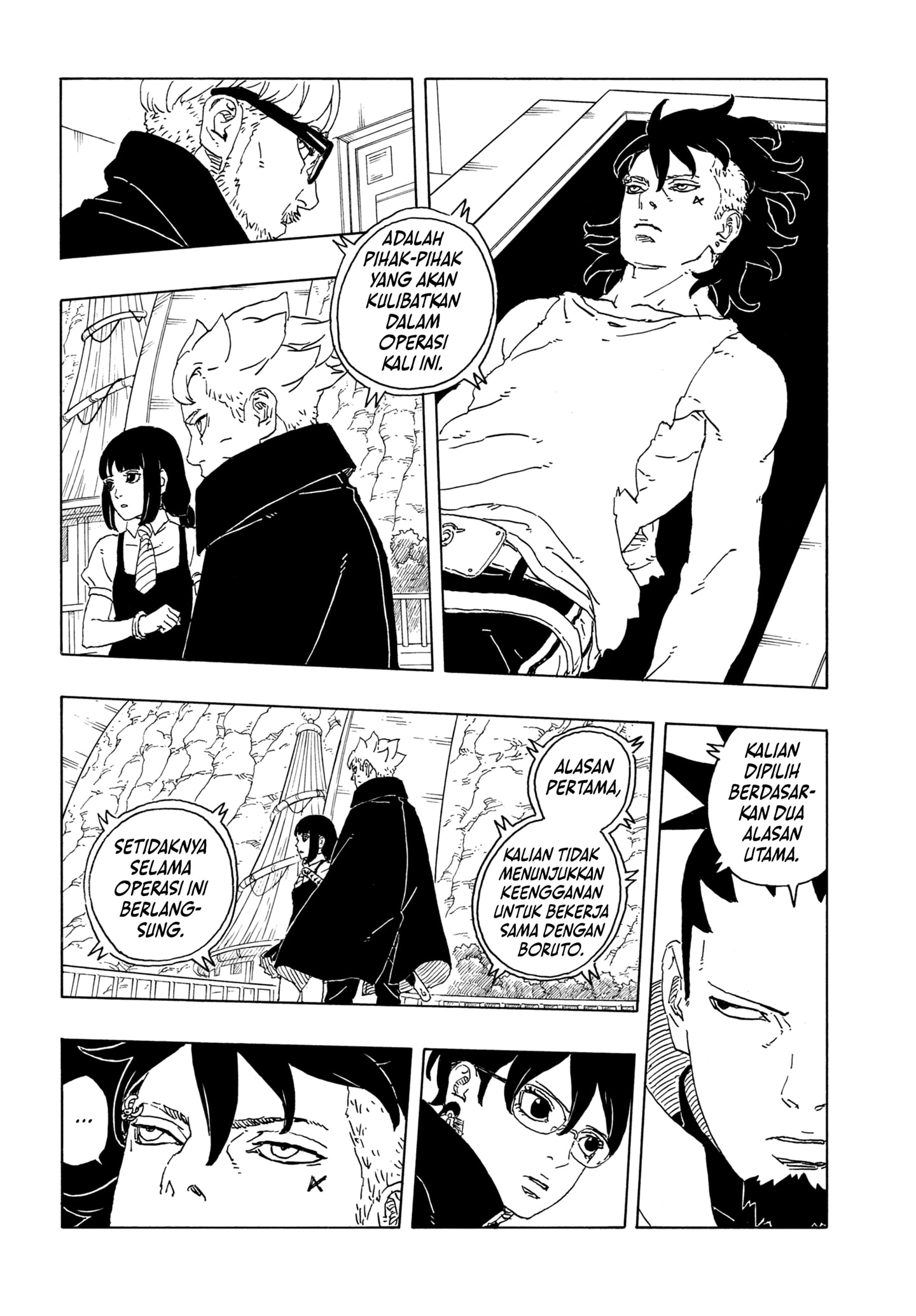 Boruto: Two Blue Vortex Chapter 28 Bahasa Indonesia