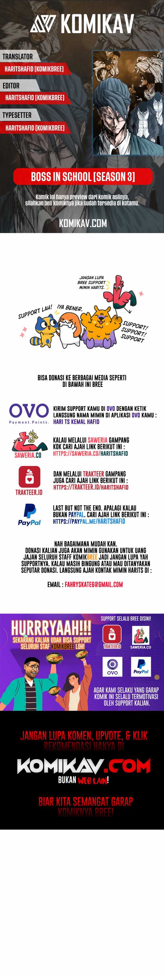 Boss in School Chapter 155 Bahasa Indonesia