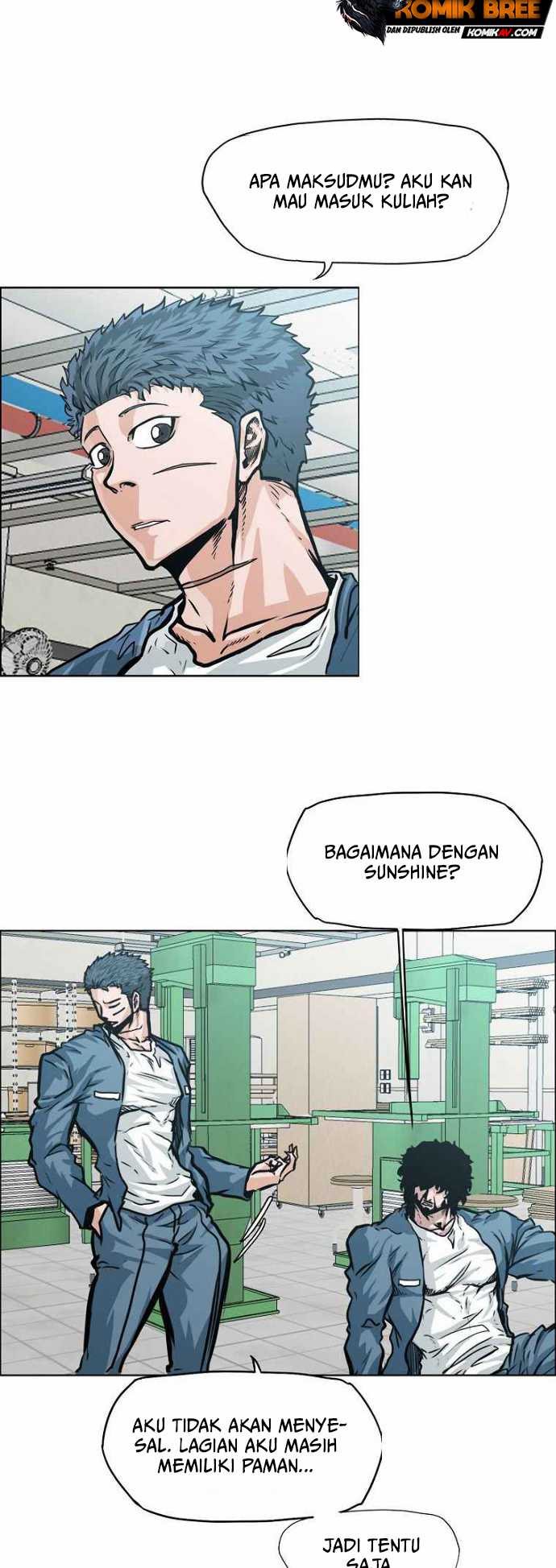 Boss in School Chapter 155 Bahasa Indonesia