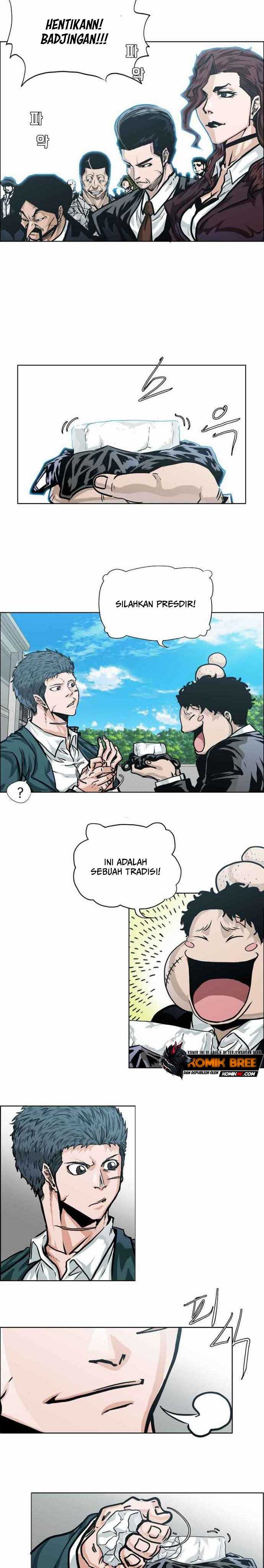 Boss in School Chapter 155 Bahasa Indonesia
