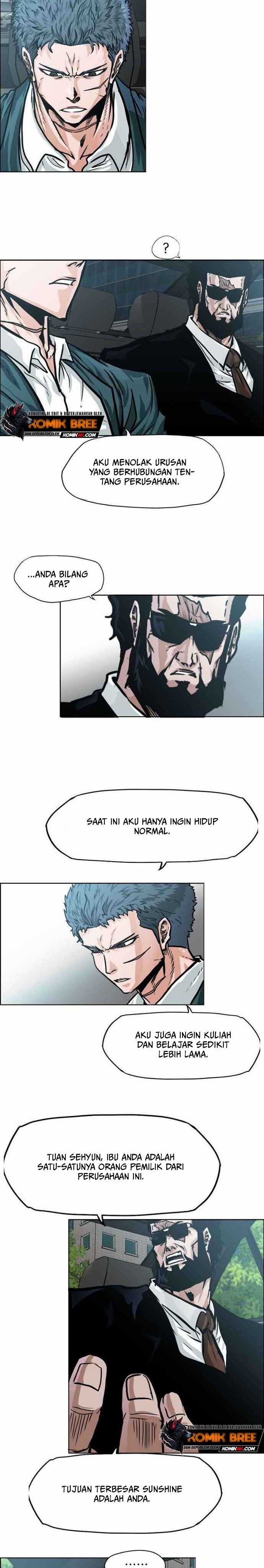 Boss in School Chapter 155 Bahasa Indonesia