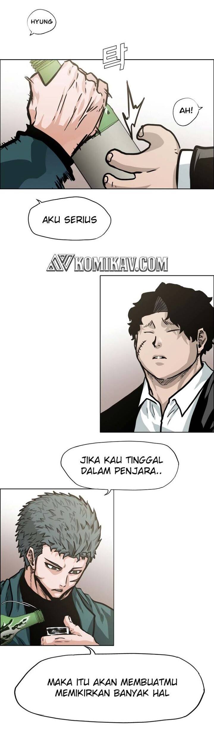 Boss in School Chapter 158 Bahasa Indonesia