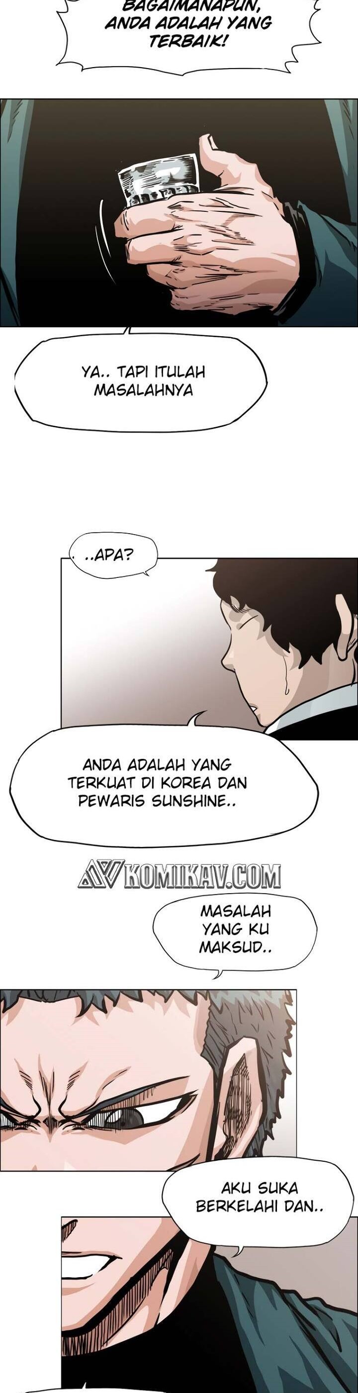 Boss in School Chapter 158 Bahasa Indonesia