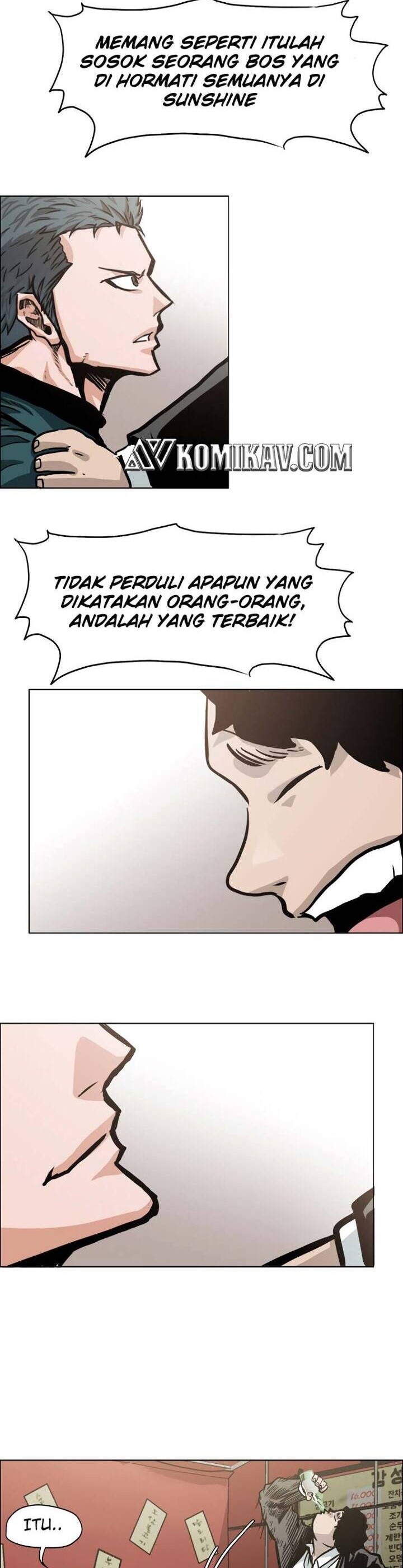 Boss in School Chapter 158 Bahasa Indonesia