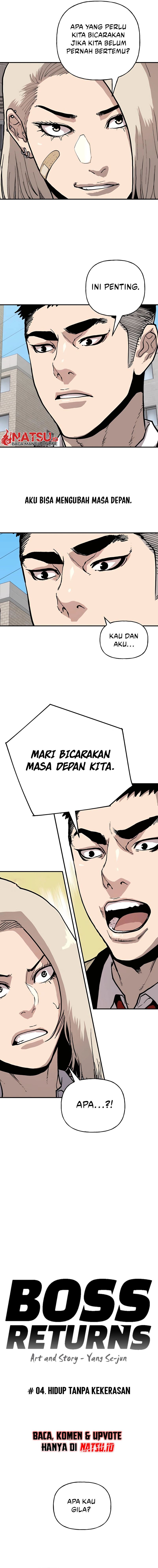 Boss Return Chapter 04 Bahasa Indonesia