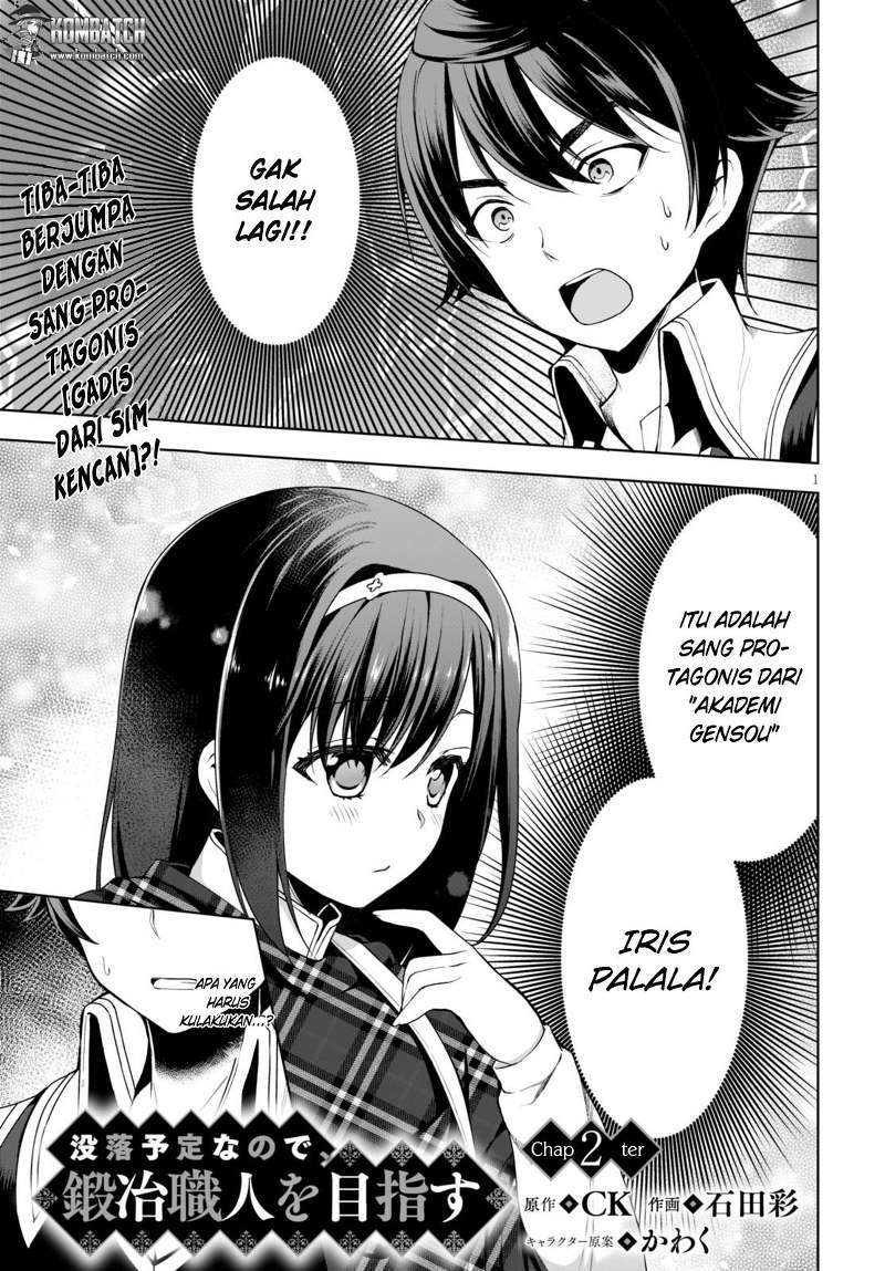 Botsuraku Yotei nano de, Kaji Shokunin wo Mezasu Chapter 02 Bahasa Indonesia