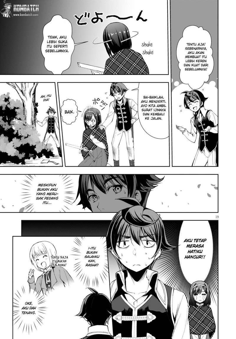 Botsuraku Yotei nano de, Kaji Shokunin wo Mezasu Chapter 02 Bahasa Indonesia