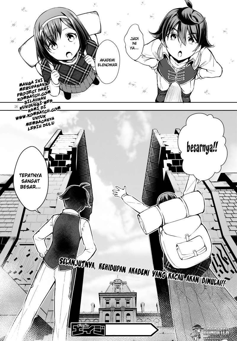 Botsuraku Yotei nano de, Kaji Shokunin wo Mezasu Chapter 02 Bahasa Indonesia