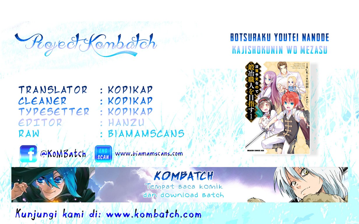 Botsuraku Yotei nano de, Kaji Shokunin wo Mezasu Chapter 05 Bahasa Indonesia