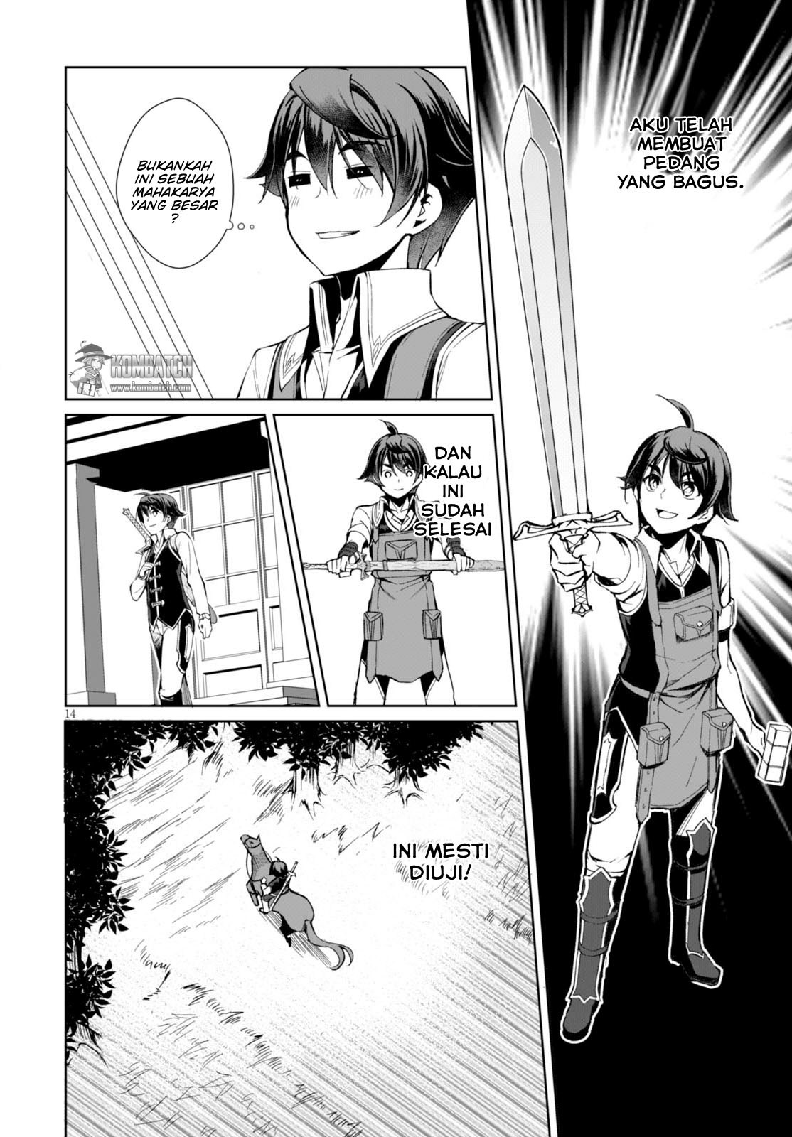 Botsuraku Yotei nano de, Kaji Shokunin wo Mezasu Chapter 05 Bahasa Indonesia