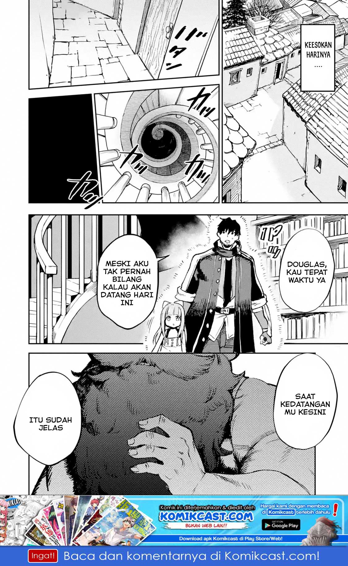 Boukensha License o Hakudatsu Sareta Ossan Dakedo, Manamusume ga Dekita no de Nonbiri Jinsei Chapter 13.3 Bahasa Indonesia