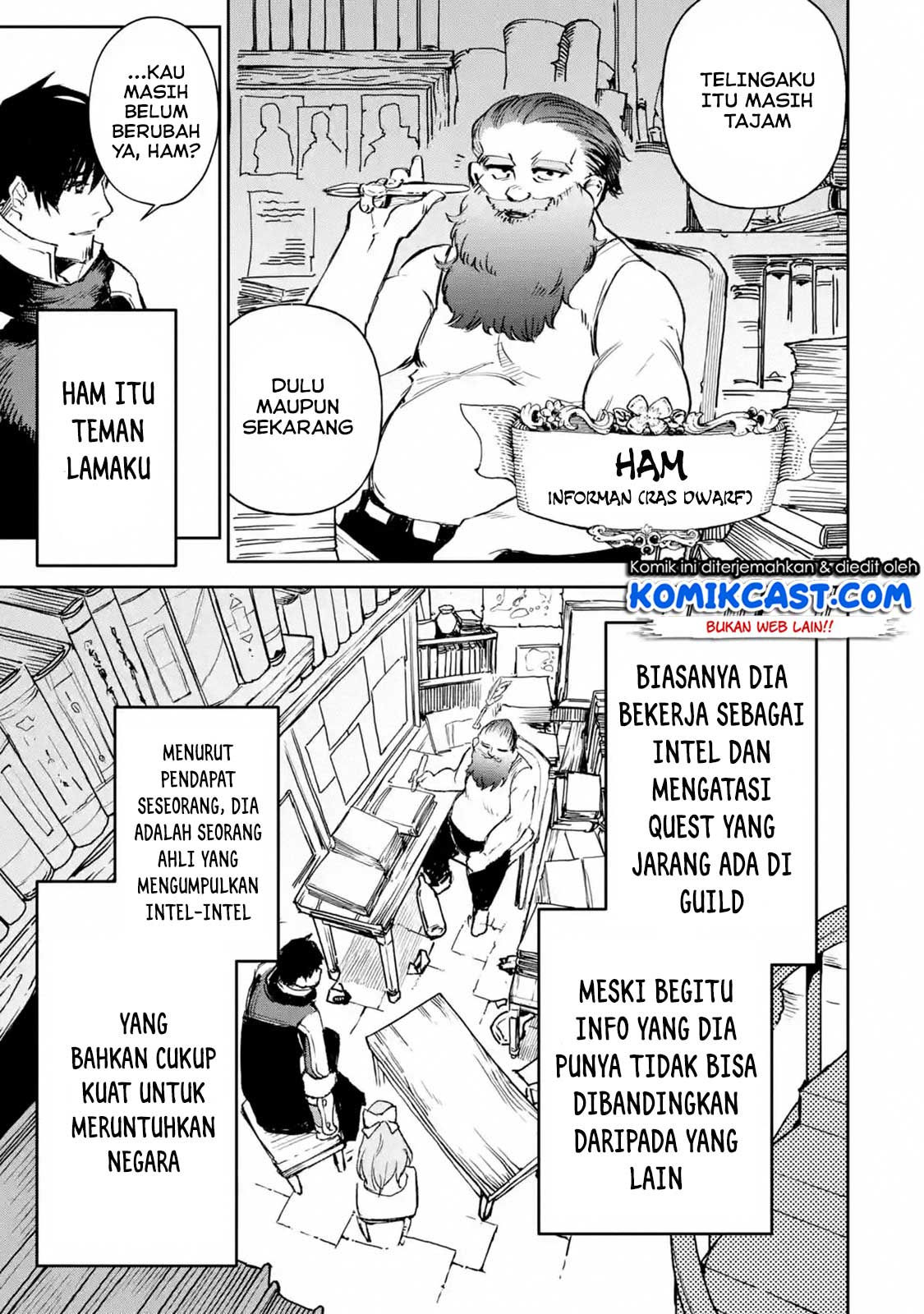 Boukensha License o Hakudatsu Sareta Ossan Dakedo, Manamusume ga Dekita no de Nonbiri Jinsei Chapter 13.3 Bahasa Indonesia