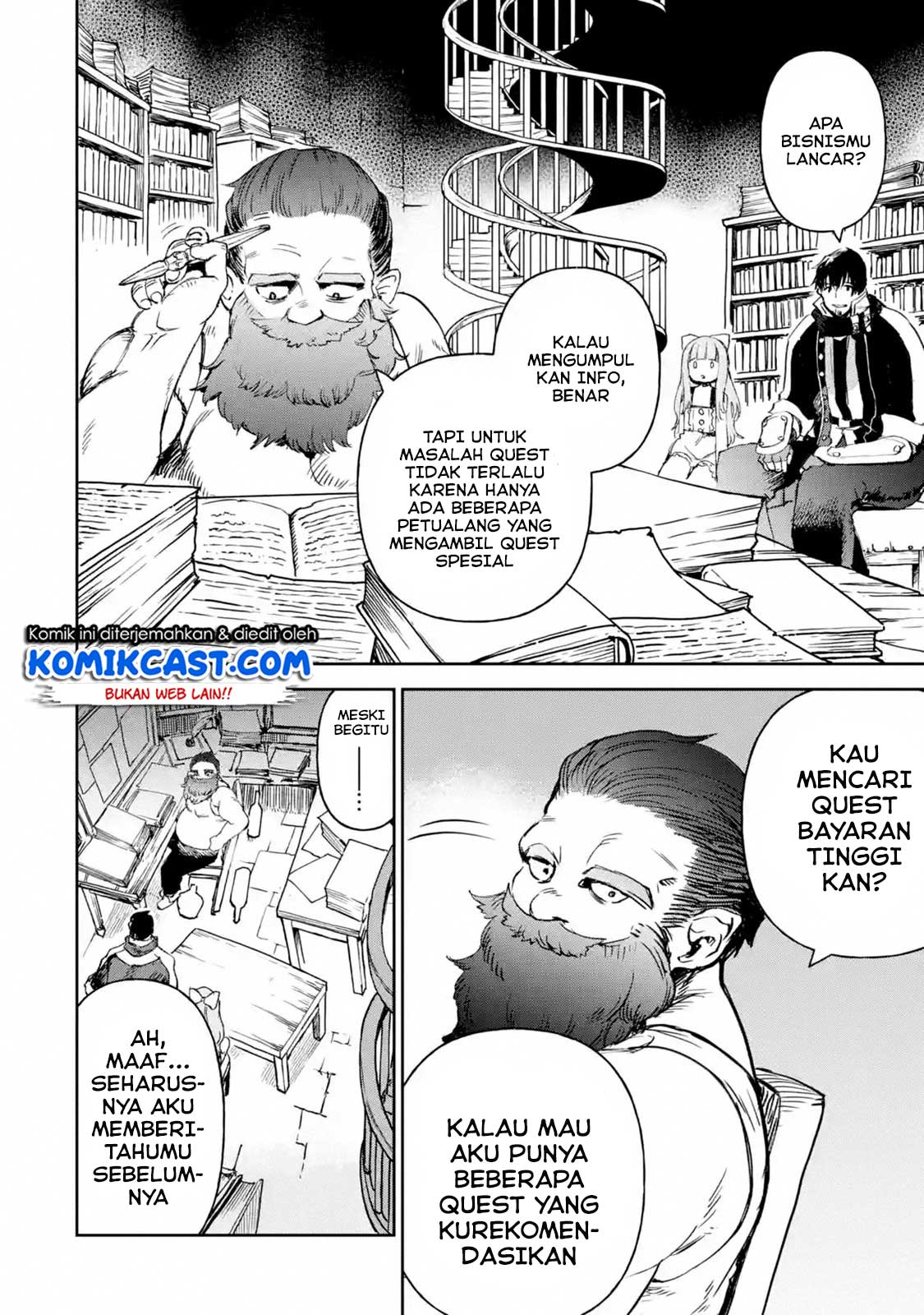 Boukensha License o Hakudatsu Sareta Ossan Dakedo, Manamusume ga Dekita no de Nonbiri Jinsei Chapter 13.3 Bahasa Indonesia