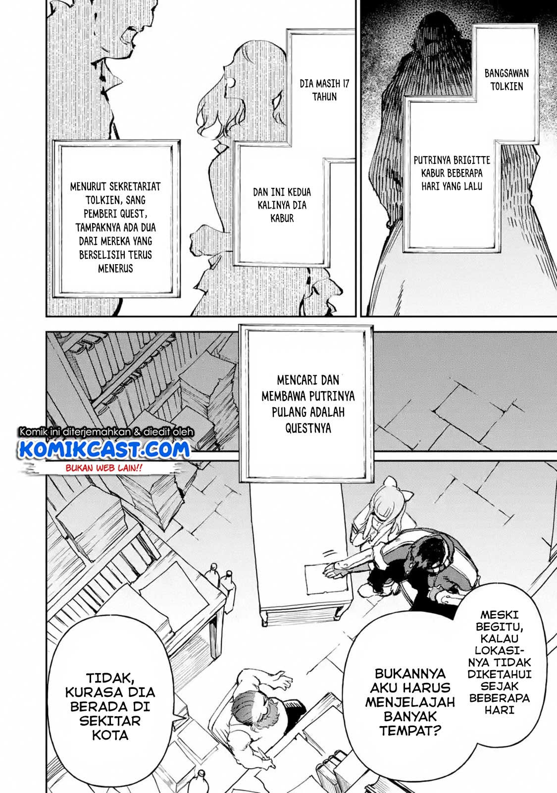 Boukensha License o Hakudatsu Sareta Ossan Dakedo, Manamusume ga Dekita no de Nonbiri Jinsei Chapter 13.3 Bahasa Indonesia